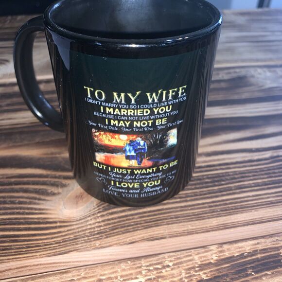 Personalized To My Wife Coffee Mug, Mug Gift From Husband, wife Mug, To My Wife - Picture 2 of 6